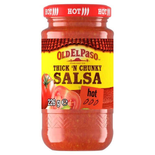 Old El Paso Thick 'N Chunky Hot Salsa 226g