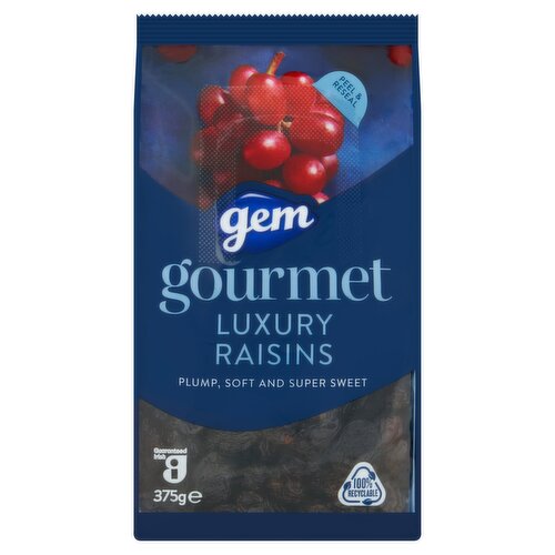 Gem Gourmet Luxury Raisins 375g