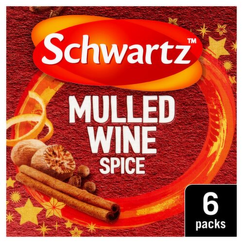 Schwartz 6 Mulled Wine Spice 18g