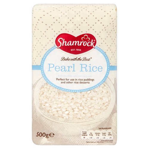 Shamrock Pearl Rice 500g