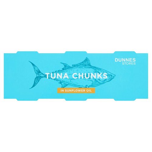 Dunnes Stores Tuna Chunks in Sunflower Oil 3 x 80g (240g)