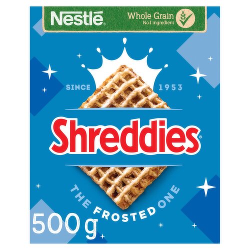 Nestlé Shreddies Frosted Malted Wheats Breakfast Cereal 500g