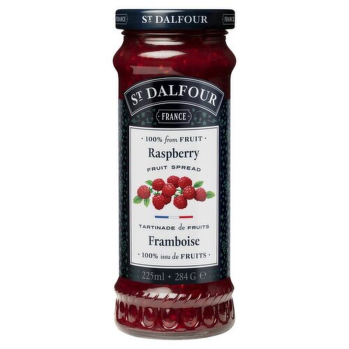 St Dalfour Raspberry Fruit Spread 284g