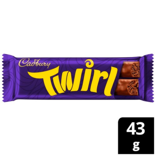 Cadbury Twirl Milk Chocolate Bar 43 g