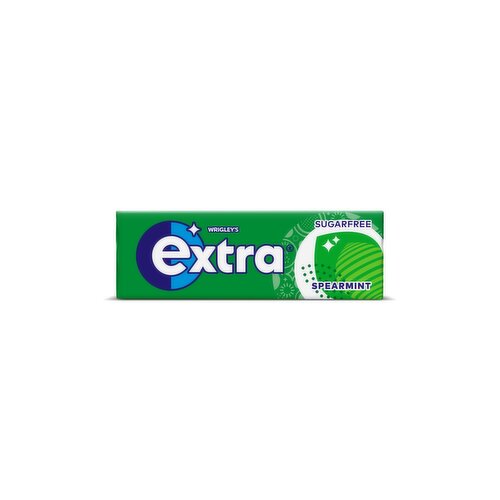 Extra Spearmint Sugar Free Chewing Gum x10 Pieces