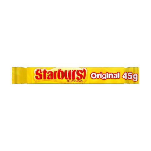 Starburst Vegan Chewy Fruit Flavoured Sweets 45g