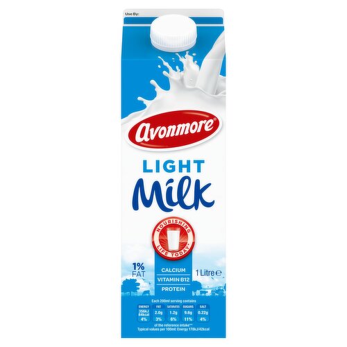 Avonmore Light Milk 1 Litre