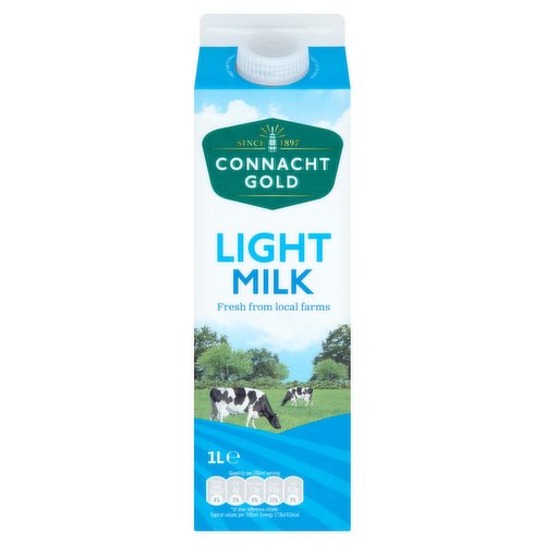 Connacht Gold Light Milk 1L