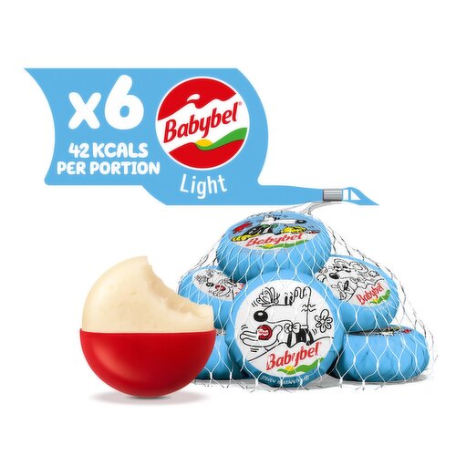 Mini Babybel Light Cheese Snacks 6 x 20g