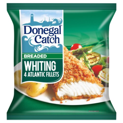 Donegal Catch 4 Breaded Whiting Atlantic Fillets 400g