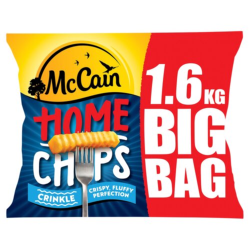 McCain Home Chips Crinkle Cut 1.6kg