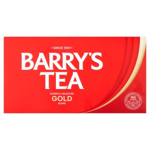 Barry's Tea 160 Gold Blend Tea Bags 500g