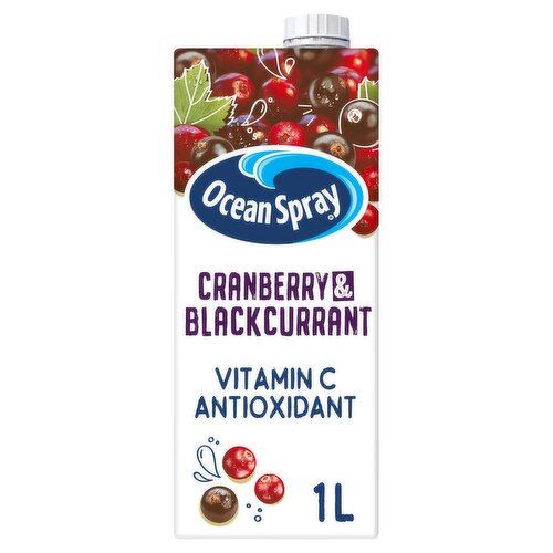 Ocean Spray Cranberry & Blackcurrant Juice 1 Litre