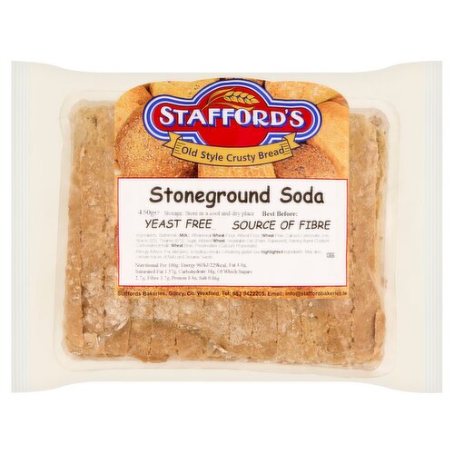Stafford's Stoneground Soda 450g