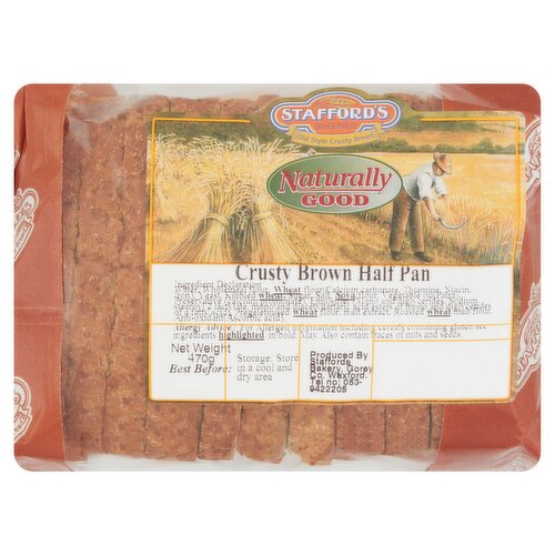 Stafford's Crusty Brown Half Pan 470g