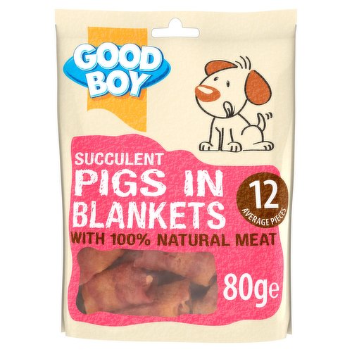 Good Boy Pawsley & Co Succulent Pigs in Blankets 80g