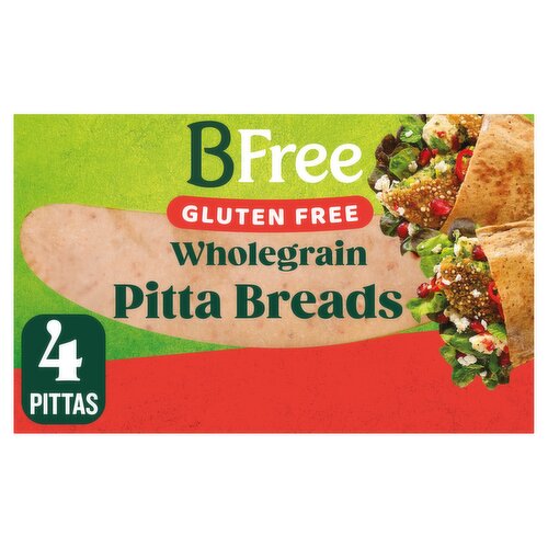 BFree Gluten Free Wholegrain Pitta Breads 4 Pack