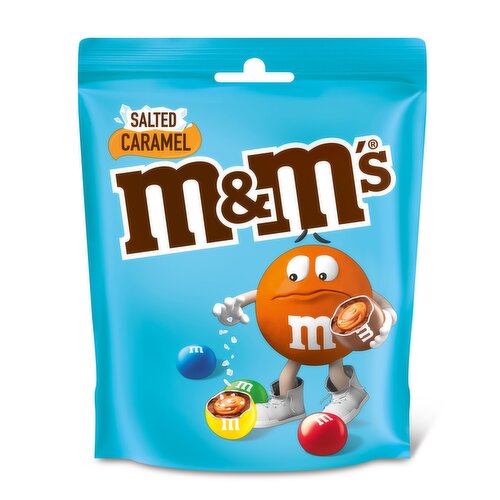 M&M's Salted Caramel Chocolate Pouch Bag 102g
