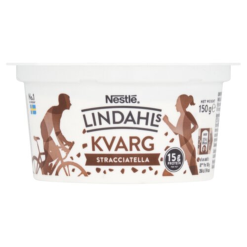 Lindahls Kvarg Stracciatella 150g 