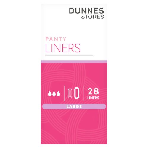 Dunnes Stores 28 Panty Liners Large