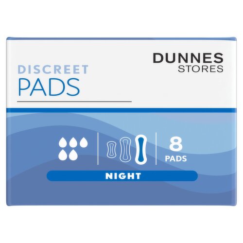 Dunnes Stores 8 Night Discreet Pads