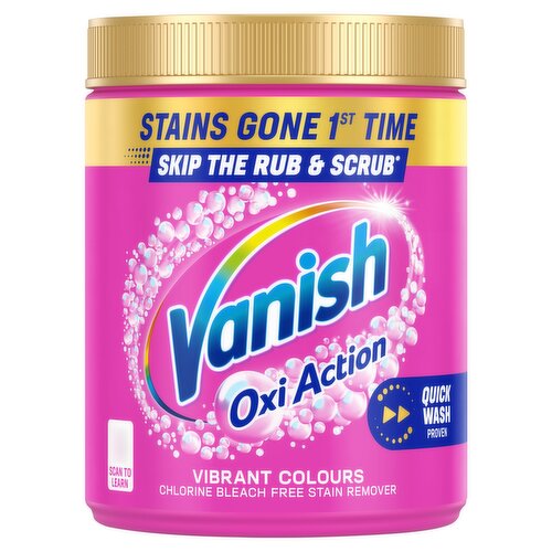 Vanish Gold Oxi Action Stain Remover Powder for clothes 1kg