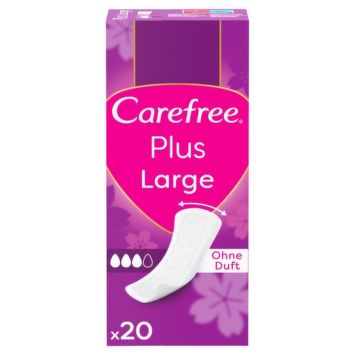 Carefree Plus Large Light Scent Pantyliners 20ct