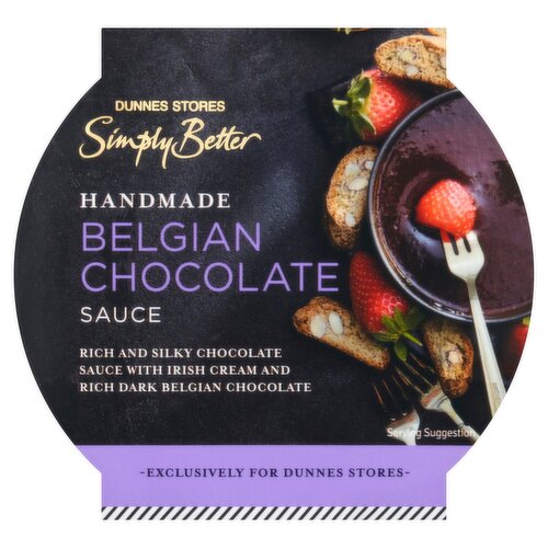 Dunnes Stores Simply Better Handmade Belgian Chocolate Sauce 180g
