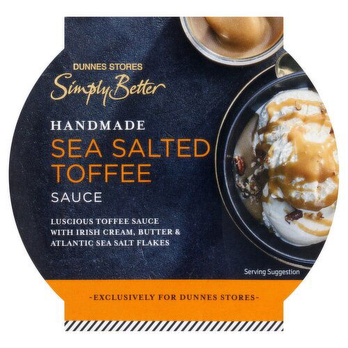 Dunnes Stores Simply Better Handmade Sea Salted Toffee Sauce 180g