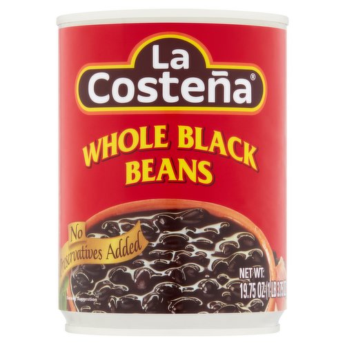 La Costeña Whole Black Beans 560g