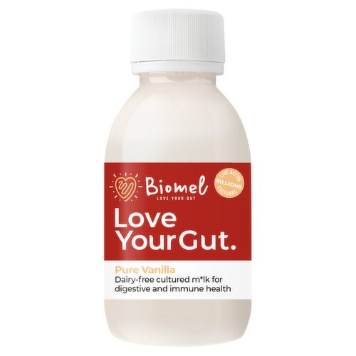 Biomel Pure Vanilla Dairy-Free Gut Health Shot