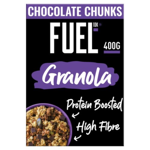 FUEL10K Chocolate Chunks Protein Granola Breakfast Cereal 400g