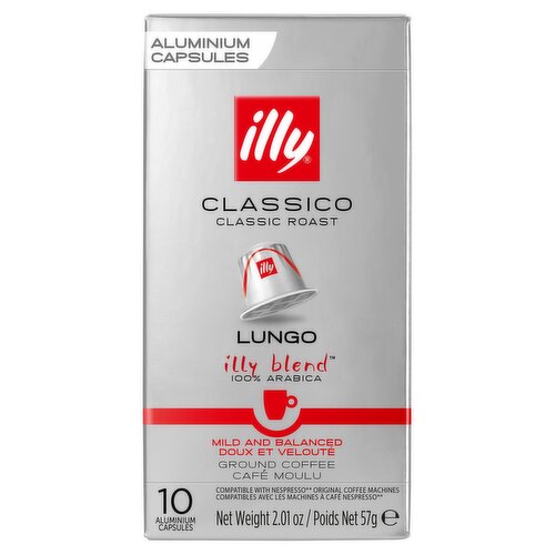 illy Classico Lungo Capsules 10s 57g