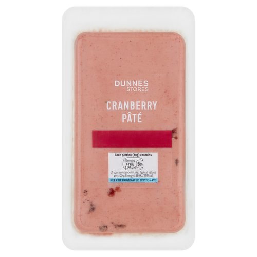 Dunnes Stores Cranberry Pâté 150g