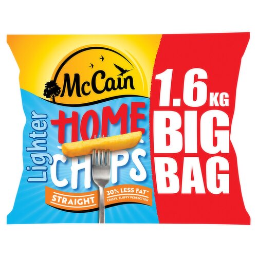 McCain Home Chips Lighter Straight Cut 1.6kg