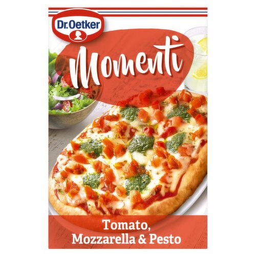 Dr. Oetker Momenti Tomato, Mozzarella & Pesto 185g
