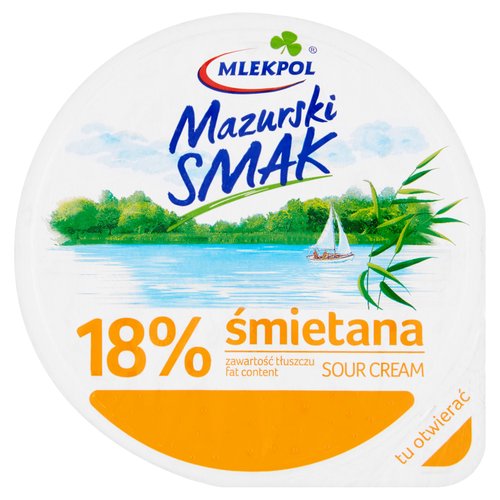Mlekpol Sour Cream 400g