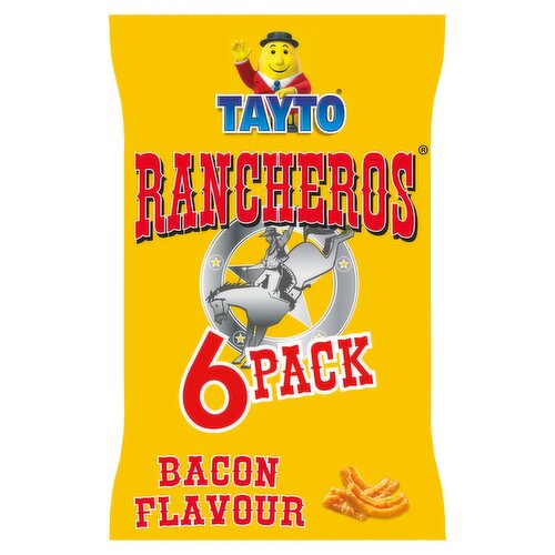 Tayto Rancheros Bacon Flavour 6 x 20g