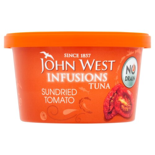 John West Sundried Tomato No Drain Tuna Infusions 80g