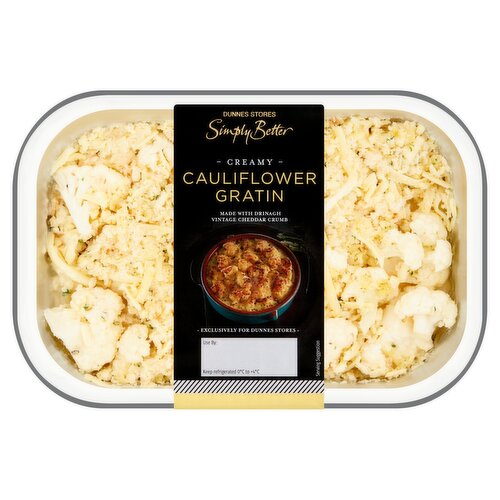 Dunnes Stores Simply Better Creamy Cauliflower Gratin 450g