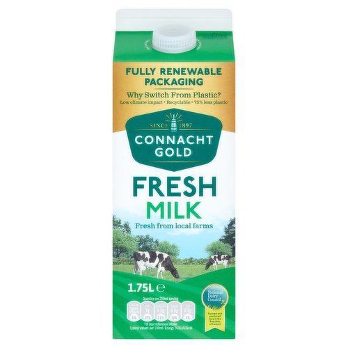 Connacht Gold Fresh Milk 1.75L