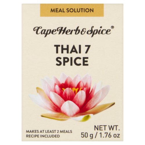 Cape Herb & Spice Meal Solution Thai 7 Spice 12 x 50g