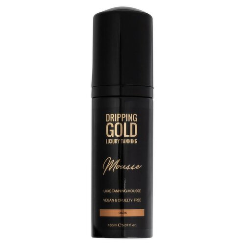 Dripping Gold Luxury Tanning Dark Tanning Mousse 150ml