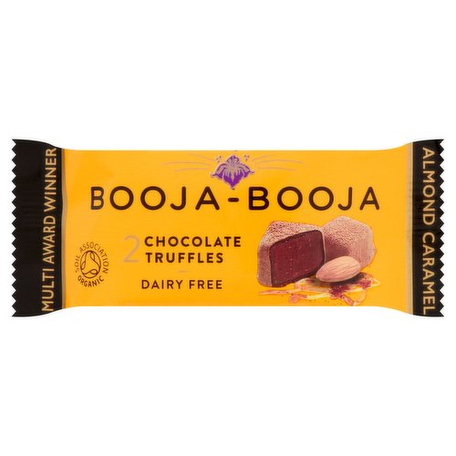 Booja-Booja 2 Chocolate Truffles Almond Salted Caramel
