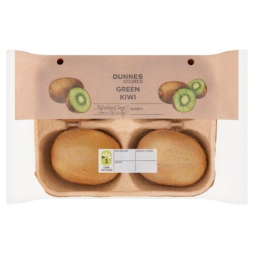 Dunnes Stores Green Kiwi 4pk