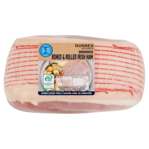 Dunnes Stores Unsmoked Boned & Rolled Irish Ham 1.80kg