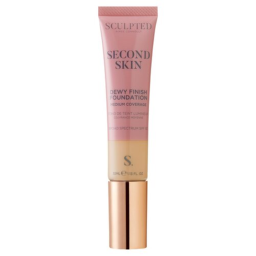 Sculpted by Aimee Second Skin Dewy Medium 32ml