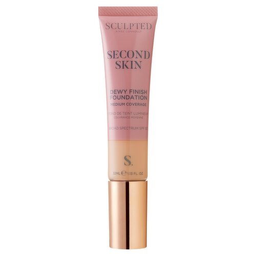 Sculpted by Aimee Second Skin Dewy Medium Plus 32ml