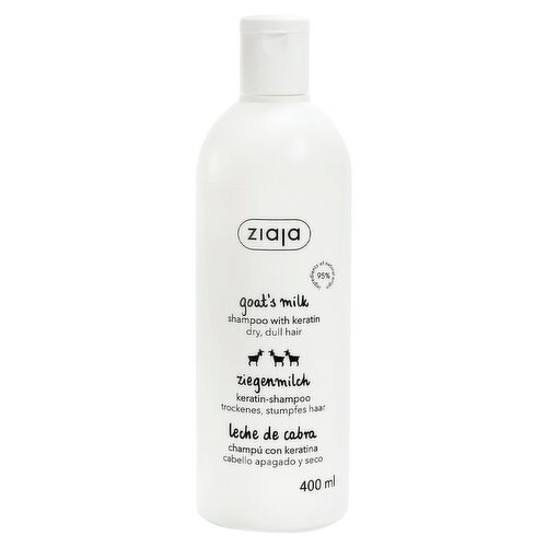 Ziaja Goat's Milk Shampoo with Keratin 400ml