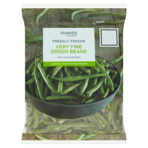 Dunnes Stores Freshly Frozen Very Fine Green Beans 500g